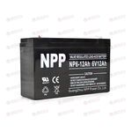 АКБ ИБП NPP 6V/12Ah (L+) (1) SMF (151x50x94/100) (1шт, уп 10 шт)