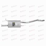 Глушитель Mitsubishi L200 (06-) 2.5d (алюмин) (EMM 0355) TRIALLI