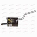 Глушитель VW Jetta (11-) 1.6i 16v CFNA осн. (алюм. сталь) (EMM 1014) TRIALLI