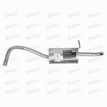 Глушитель Skoda Fabia (01-) / VW Polo IV (01-) 1.2i (алюмин) (EMM 1812) TRIALLI