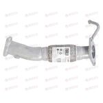 Труба приёмная для а/м Kia Cerato (13-) 1.6i/2.0i с гофрой (алюм. сталь) (ERP 0520) TRIALLI