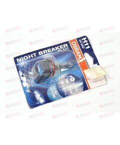 Лампа галоген 12В H11 55 Ватт Night Breaker Plus OSRAM