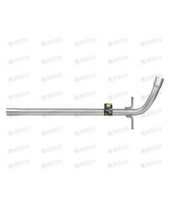 Труба перех. VW Polo Sedan (RUS) (10-) 1.6i CFNA (алюм. сталь) (ECP 1801) TRIALLI
