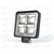 Фара с/диод 144W/SQ-WL квадратные 10,5см*10,5см (13445) AV
