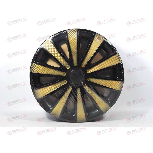 Колпаки R-15 Карат Super Black Gold (2 шт) STAR РАСПРОДАЖА!