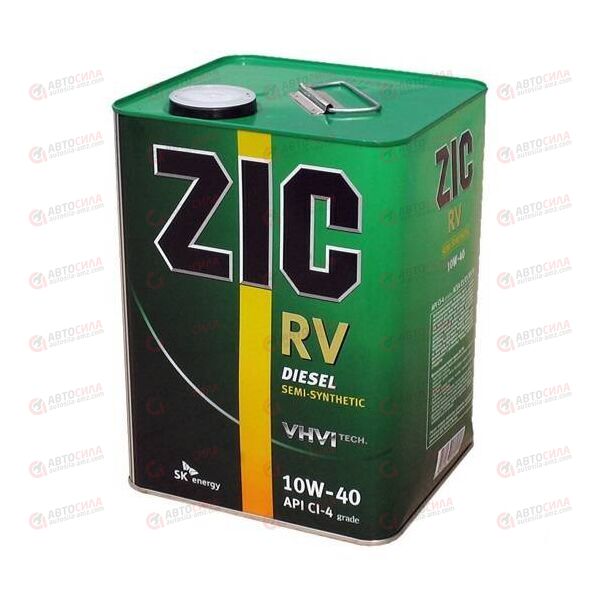 Масло ДВС ZIC 10W40 CI-4 RV 20 л, Емкость: 20 л.