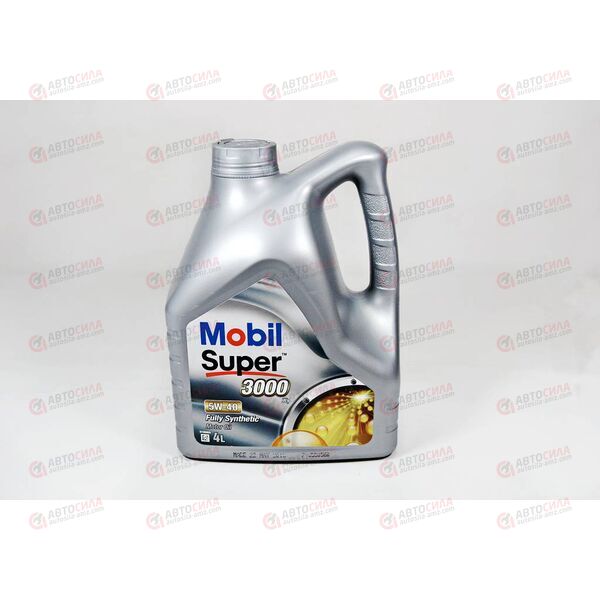 Масло ДВС Mobil 5W40 Super 3000 X1 4 л, Емкость: 4 л
