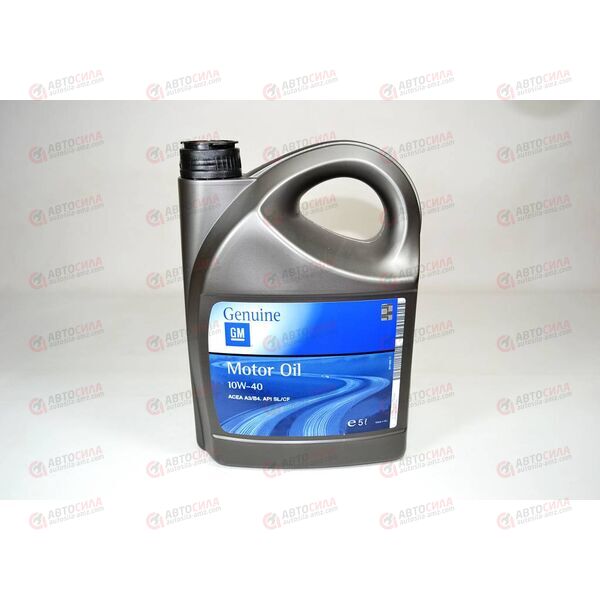 Масло ДВС GM 10W40 5 л, Емкость: 5 л