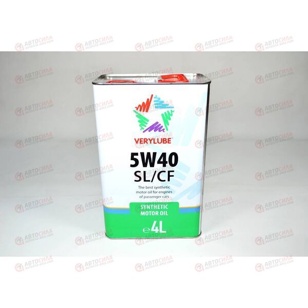 Масло ДВС Verylube 5W40 SL/CF 4 л