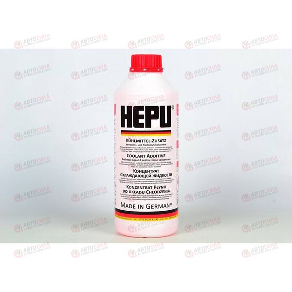 Антифриз концентрат 1,5 л (красный) G12 Hepu