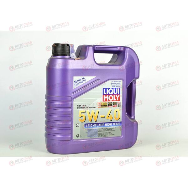Масло ДВС LIQUI MOLY 5W40 Leichtlauf High Tech 4л, Емкость: 4 л