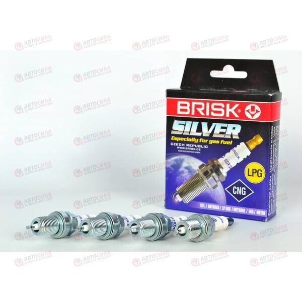 Свеча зажигания ВАЗ 2112 (DR15YS-9) (1462) под газ SILVER BRISK