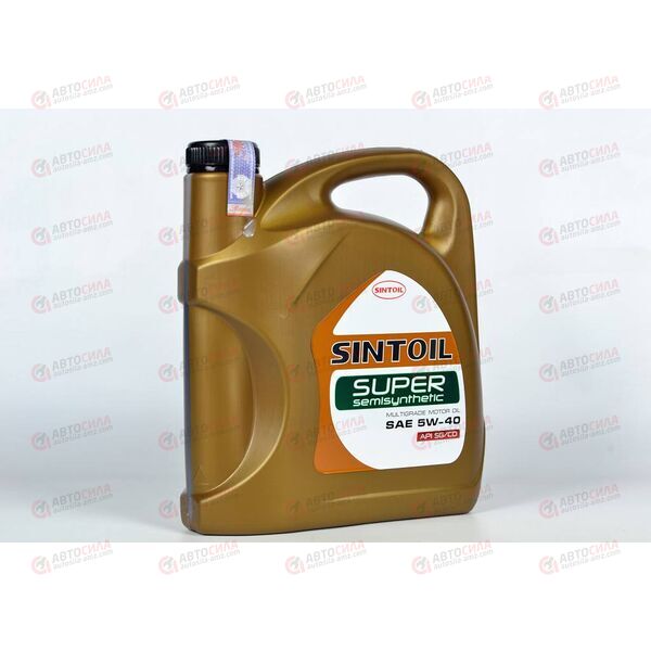 Масло ДВС SINTEC 5W40 SG/CD п/с Супер 4 л РАСПРОДАЖА