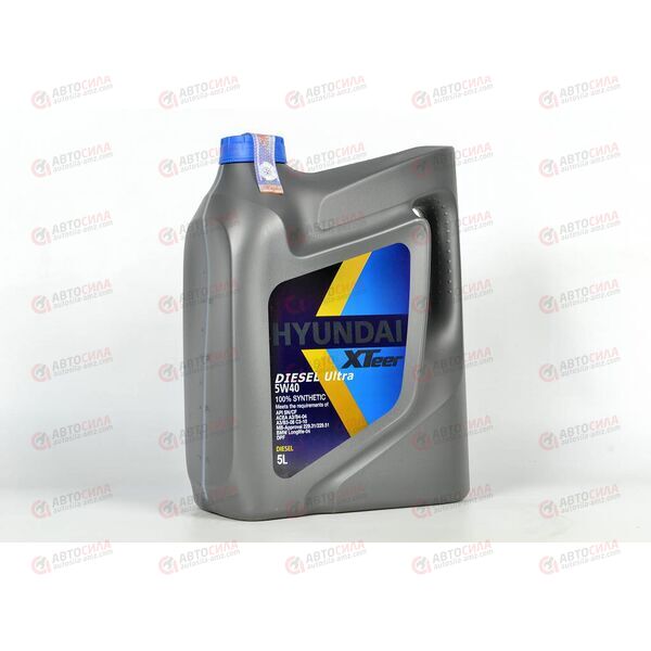 Масло ДВС HYUNDAI XTEER 5W40 D800 C3 5 л (3 шт), Емкость: 5 л