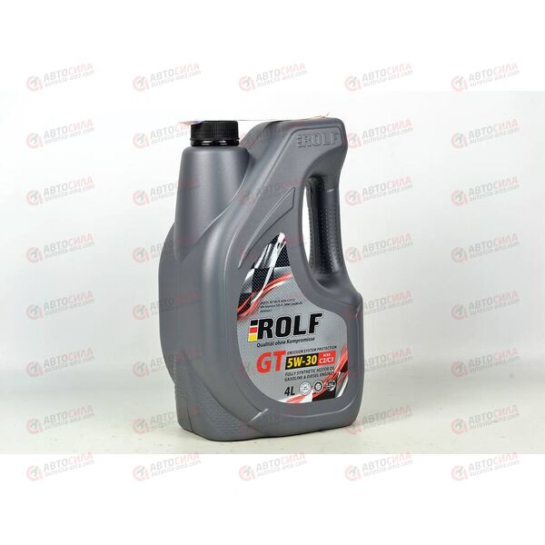 Масло ДВС ROLF 5W30 SN/CF GT C2/C3 Пластик 4 л, Емкость: 4 л