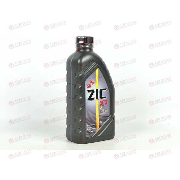 Масло ДВС ZIC 10W40 X7 LS SN/CF/C3 1 л, Емкость: 1 л.