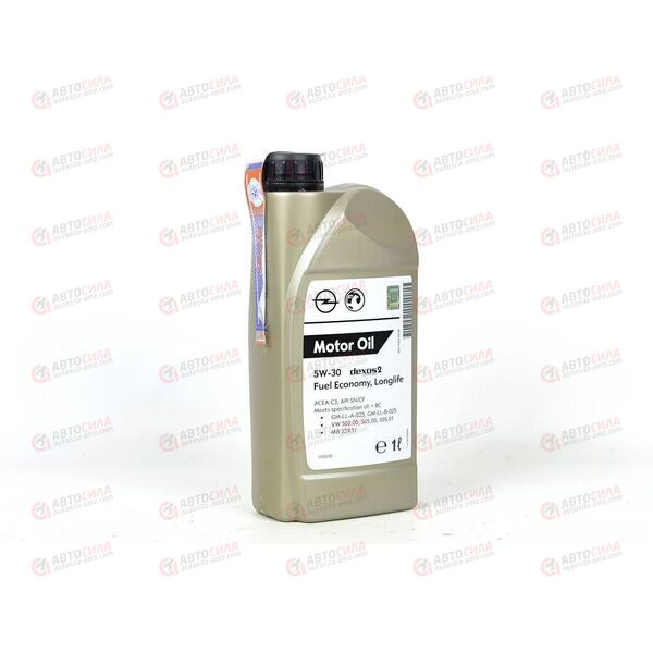 Масло ДВС GM 5W30 DEXOS 2 (белая этикетка) 1 л