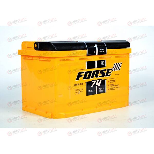 Аккумулятор 74VL FORSE (L+) (1) (пт 760)(276х175х190) 2021 год