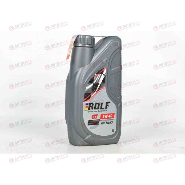 Масло ДВС ROLF 5W40 SN/CF GT A3/B4 Пластик 1 л