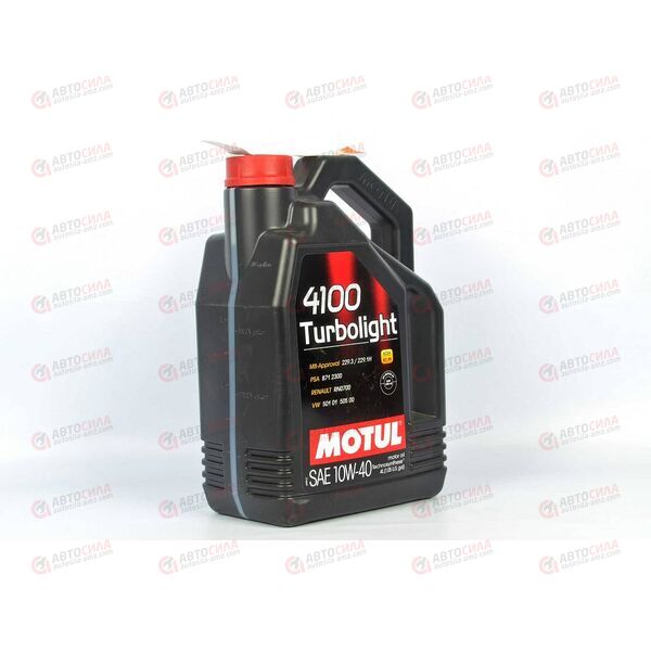 Масло ДВС Motul 10W40 4100 TL SN 4 л, Емкость: 4 л