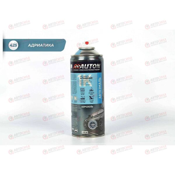 Краска AUTON 425 Адриатика автоэмаль алкидная аэрозоль 520 мл (12 шт)