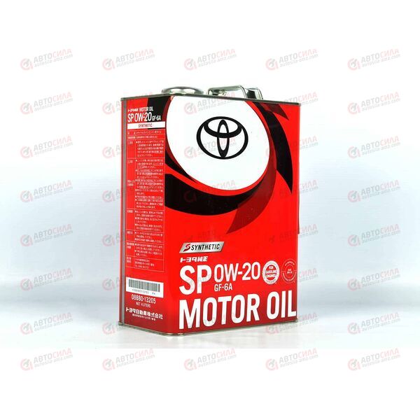 Масло ДВС TOYOTA 0W20 MOTOR OIL SP 4 л ж/б