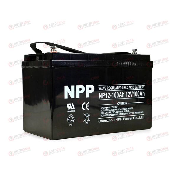 АКБ ИБП NPP 12V/100Ah (L+) (1) SMF (330x171x214/220) (1шт, уп 1 шт)