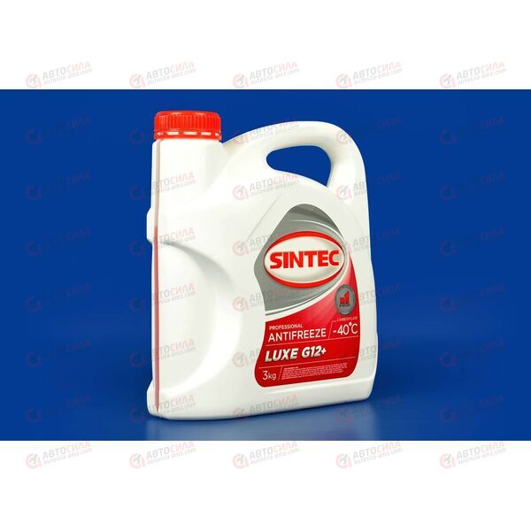 Антифриз SINTEC - 40 град (красный) LUX-OEM G12+ 3 кг