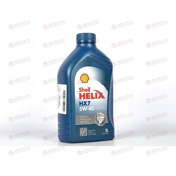 Масло ДВС Shell 5W40 SN/CF Helix HX7 SN Plus 1 л