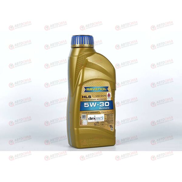 Масло ДВС RAVENOL 5W30 HLS SAE 1 л, Емкость: 1 л.
