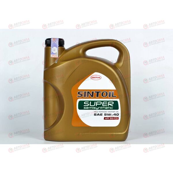 Масло ДВС SINTEC 5W40 SG/CD п/с Супер 4 л РАСПРОДАЖА, изображение 2