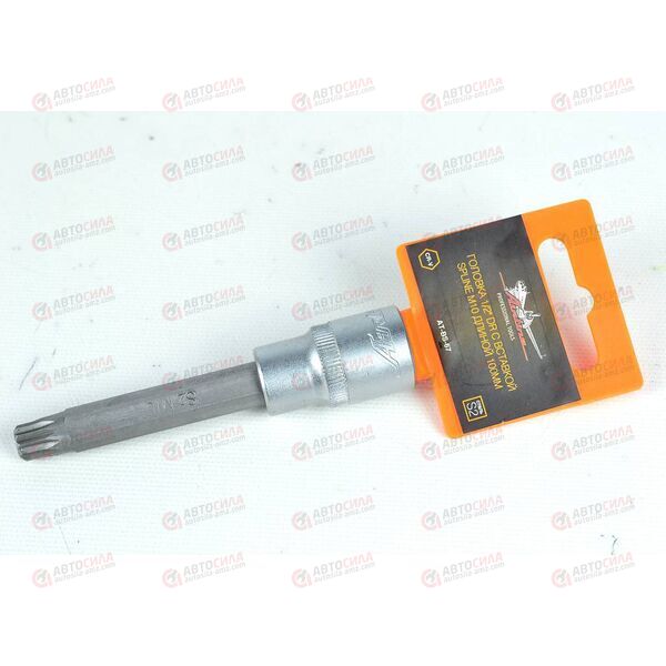 Головка 1/2 дюйма (с вставкой) SPLINE М10 100 мм AIRLINE, изображение 2