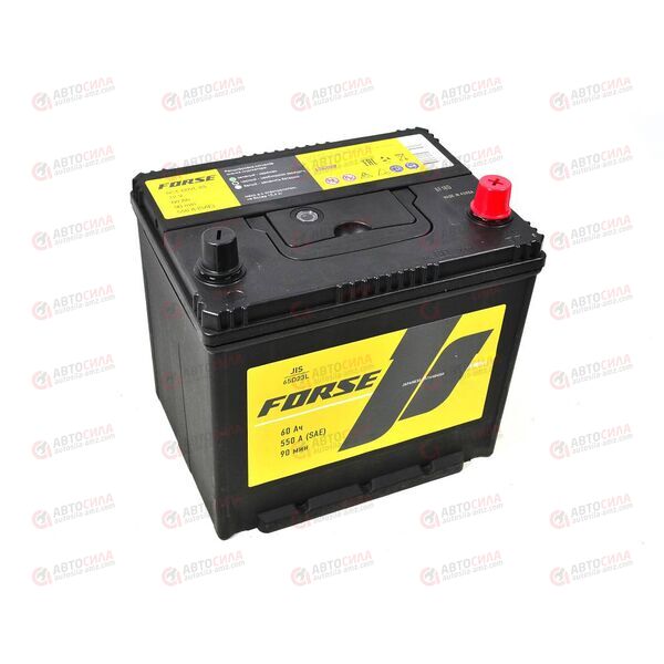 Аккумулятор 60VL FORSE ASIA (0) SMF (пт 550)(230х172х220) 2018 год КОРЕЯ, изображение 3