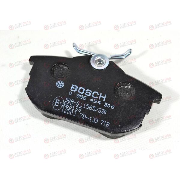 Колодка тормозная задняя (0986494506) BOSCH, изображение 2