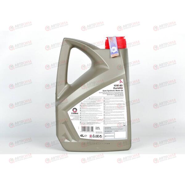 Масло ДВС COMMA 10W40 Eurolite SN/CF 4 л, изображение 3