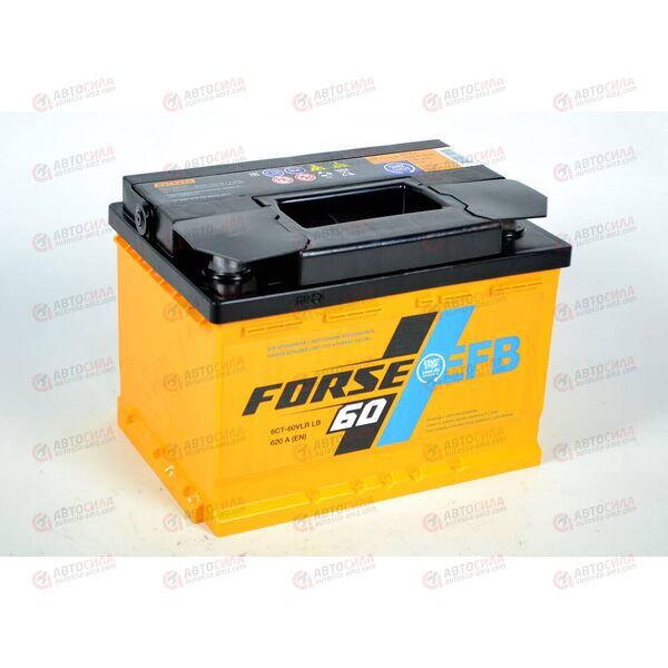 Аккумулятор 60VL FORSE EFB (R+) (0) (пт 620)(242х175х175) 2019 год, изображение 3