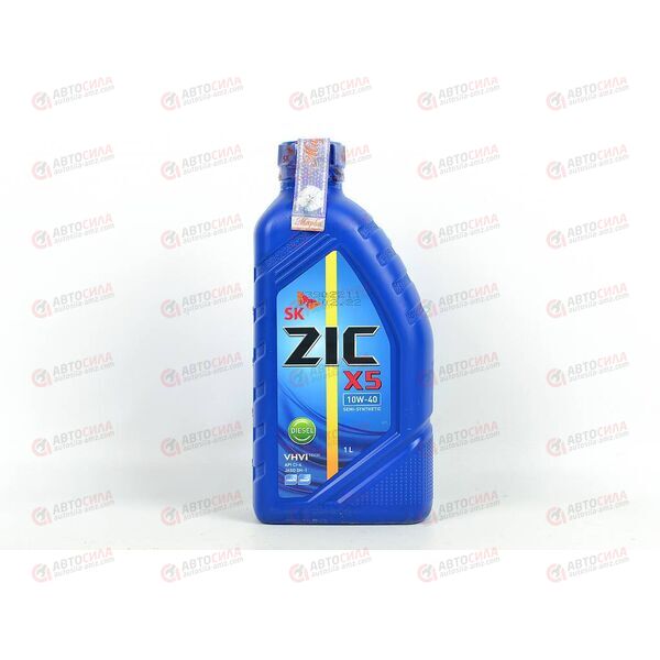 Масло ДВС ZIC 10W40 X5 Diesel 1 л, Емкость: 1 л., изображение 2