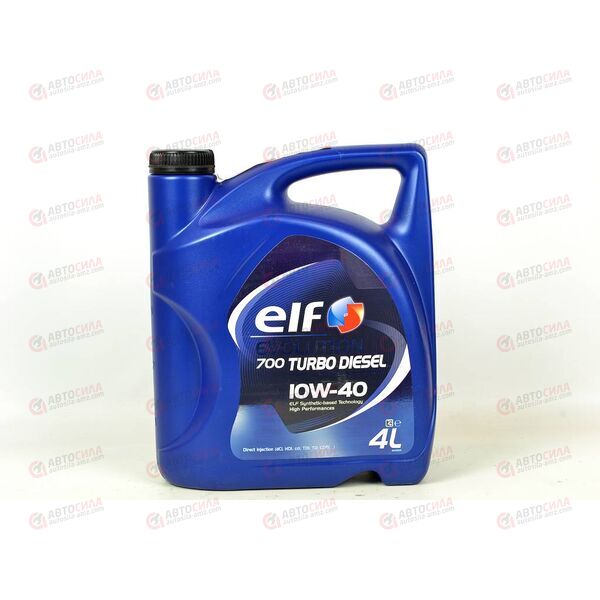 Масло ДВС ELF 10W40 Turbo Diesel Evolution 4 л, изображение 2