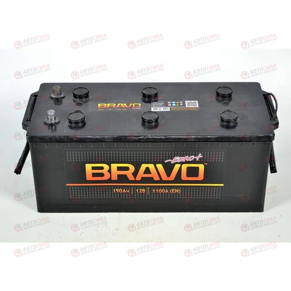 Аккумулятор 190VL BRAVO (L+) (3) EURO (пт 1100)(524х223х239) 2019 год, изображение 4