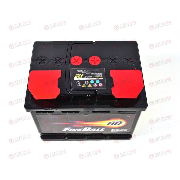 Аккумулятор 60VL FIRE BALL (R+) (0) (пт 510)(242х175х190) 2019 год, изображение 4