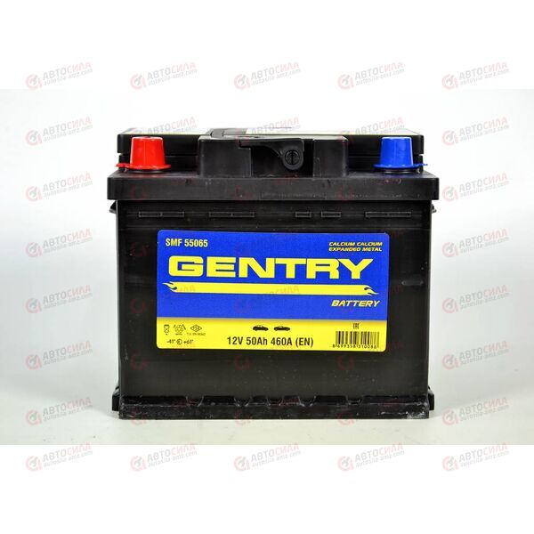 Аккумулятор 50VL GENTRY (L+) (1) SMF (пт 460)(208х175х175) ТУРЦИЯ, изображение 2