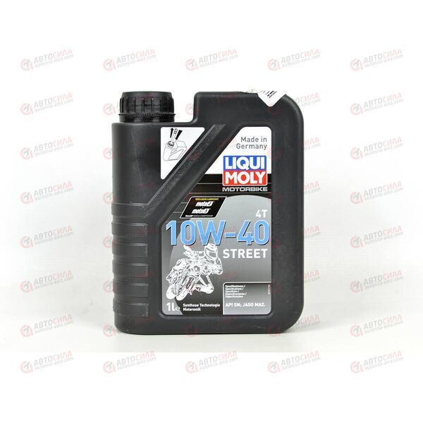 Масло ДВС LIQUI MOLY 10W40 Motorrad Synth 4T 1 л, изображение 2