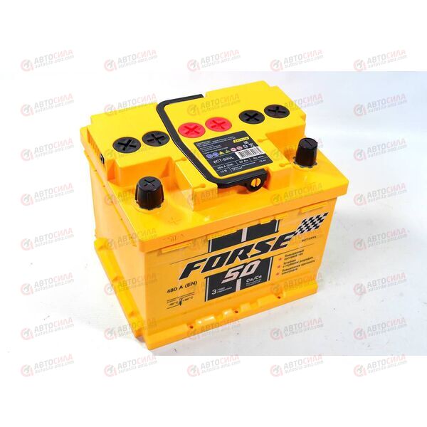 Аккумулятор 50VL FORSE (L+) (1) (пт 480)(207х175х175) 2020 год, изображение 3