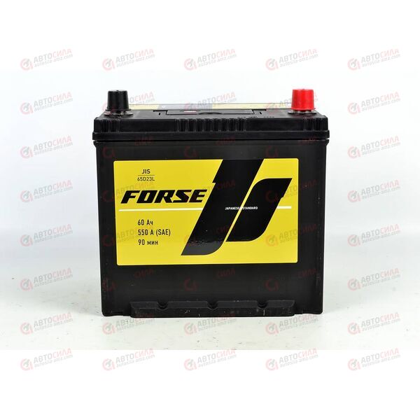 Аккумулятор 60VL FORSE ASIA (R+) (0) SMF (пт 550)(230х172х220) 2020 год КОРЕЯ, изображение 2