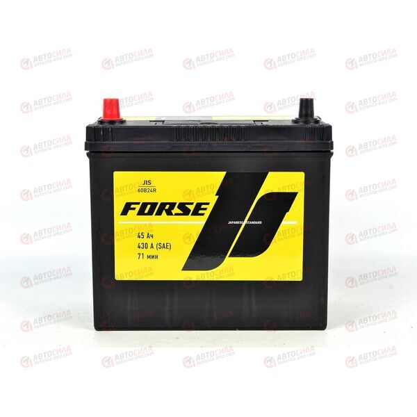 Аккумулятор 45VL FORSE ASIA (L+) (1) SMF т.кл (пт 430)(235х127х220) без н.креп. 2020 год КОРЕЯ, изображение 2
