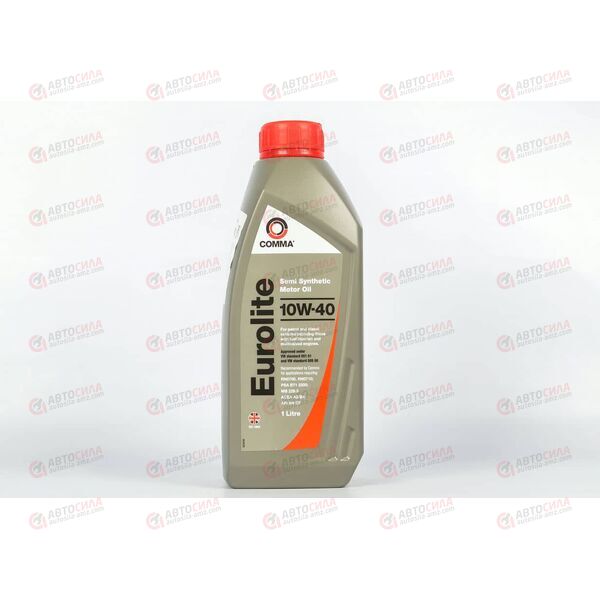 Масло ДВС COMMA 10W40 Eurolite SN/CF 1 л, изображение 2