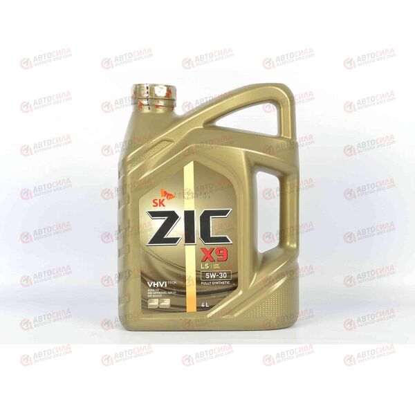 Масло ДВС ZIC 5W30 X9 LS 4 л, изображение 2