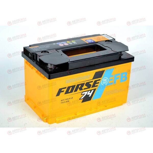 Аккумулятор 74VL FORSE EFB (R+) (0) (пт 710)(278х175х175) 2021 год, изображение 3