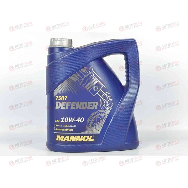 Масло ДВС Mannol 10W40 SN/CF Defender SN 4 л, изображение 2