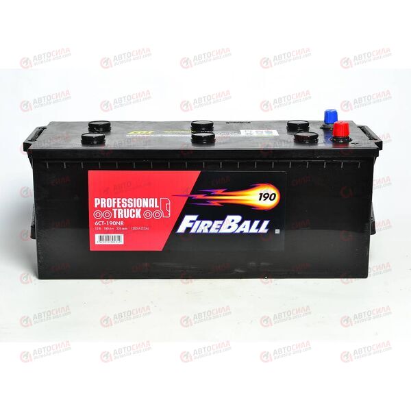 Аккумулятор 190VL FIRE BALL (L+) (3) Euro (пт 1200)(513х223х217) 2021 год, изображение 2